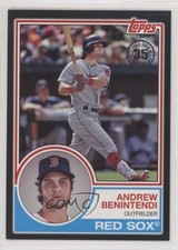 2018 Topps 1983 Topps Design Black 142/299 Andrew Benintendi #83-43 0b5