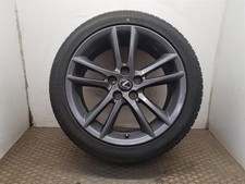 2005-2013 MK2 LEXUS IS F-SPORT REAR 18" ALLOY WHEEL + 8MM TYRE TLX04885