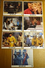OUTBREAK 1995 7 ORIGINAL LOBBY CARDS FOH 10x8inch  HOFFMAN RUSSO MORGAN FREEMAN
