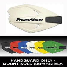 34284 Powermadd Power X Series Handguards White/No Mount