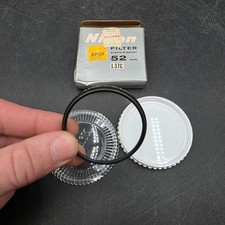 Vintage Nikon 52mm L37C Genuine UV Camera Lens Filter w Original Box