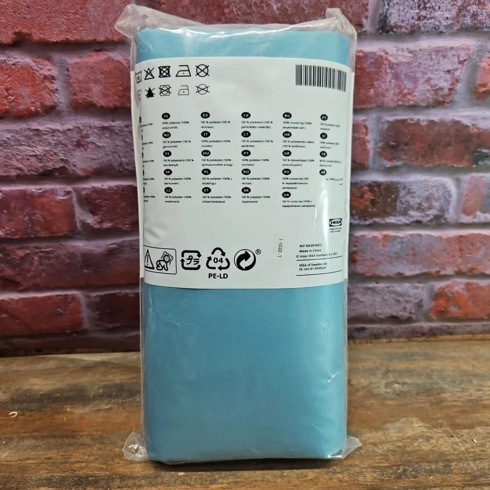 Cortina de ducha Ikea Teal Ombre Nyckeln Foto 4 de 4