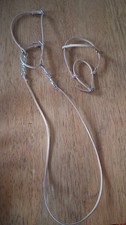 Johnny West Marx breyer Horse Brown leather bridle Barbwire Bit And Halter