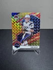 2021 Panini Mosaic - Tom Brady #137 Choice Fusion Red & Yellow Mosaic Prizm /80