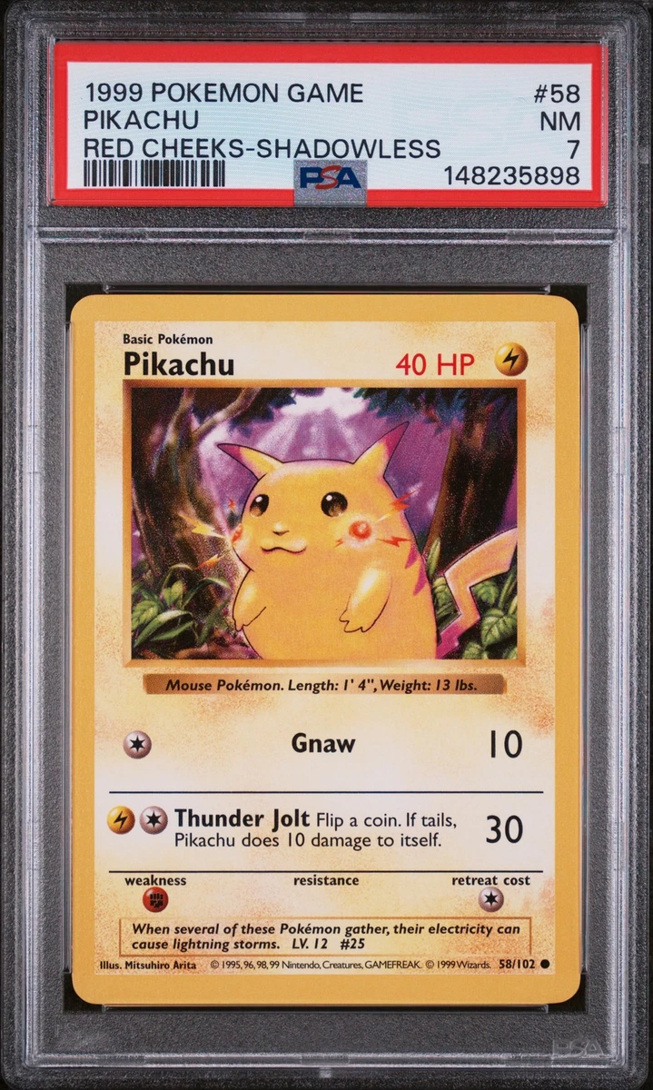 Pikachu Pokémon TCG Professional Sports Authenticator (PSA) Grade