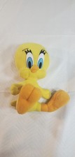 Tweety Bird Looney Tunes Warner Bros 7" Play By Play Stuffed Plush 1997 Vintage