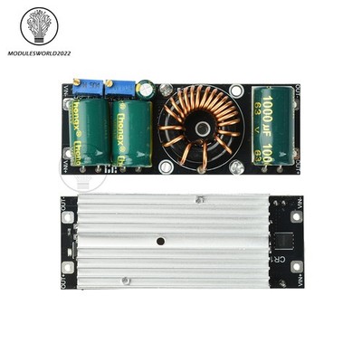DC 17-100V to 3-50V Adjustable 300W High-Power Step-Down Module 20A Buck Module