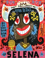 Tex Mex Supernova by Jorge R. Gutierrez 12x 18" Paper Size New Unframed