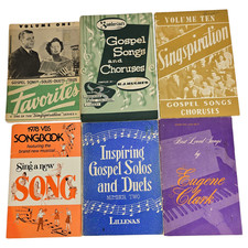 Singspiration 6 Songbooks Gospel Music Crusad...