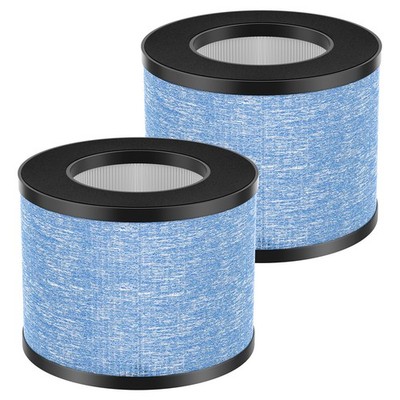 2-Pack C102 HEPA Air Filter MA-01CW Replacement for Miko Ibuki MA-18 Okaysou Air