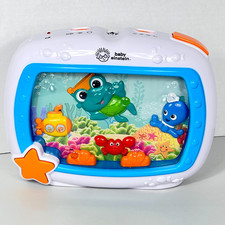 Baby Einstein Sea Dreams Soother Musical Crib Toy Sound Machine Tested No Remote