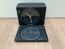 Braun Design Reisewecker AB 20 Typ 4963 schwarz Dieter Rams Ära