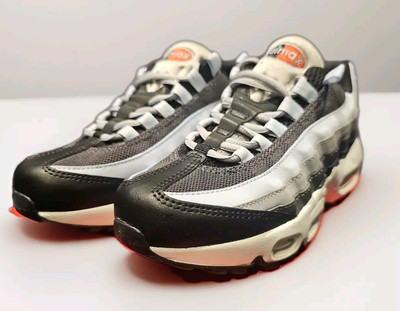 Nike Air Max 95 Recraft Gs Junior Grey Uk 4 Us 4.5y Eu 36.5 Wolf Grey Rugged Ora