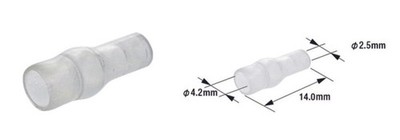 SP 1078232 TOURMAX Isolierhülse für Quetschverbinder männlich ETP-01  passend fu