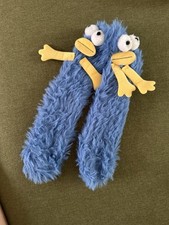 Halloween costume monster Socks, Gift, Unisex, Kids, Adults warm fuzzy