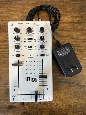 iRig Mix Mobile Mixer For iPhone/iPod & Touch/iPad Excellent FAST SHIPPING