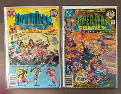 Super Team Family / DC Comics / Issues #7 and #10 / Good