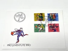 1990 - 'Switzerland', 'For Our Youth', 1990. FDC (#88)