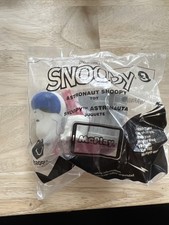 2018 MCDONALDS PEANUTS SNOOPY  3 ASTRONAUT HAPPY MEAL TOYS NEW SEALED