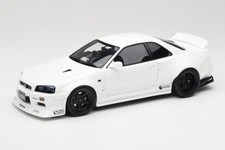 OT1135 Nissan Skyline GT-R BNR34 by KRC Pearl White Otto 1:18