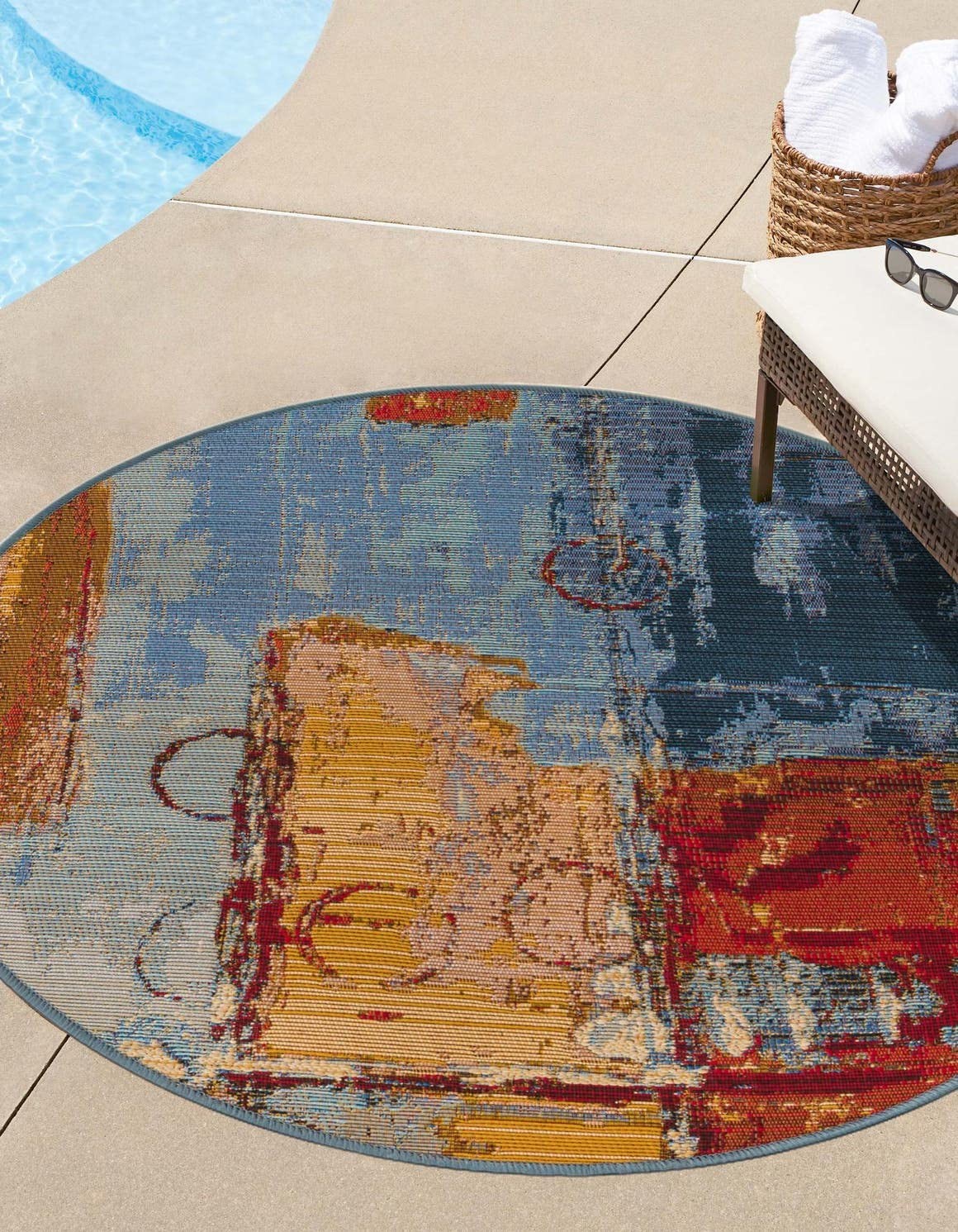 Outdoor Modern Collection Area Rug - Baja (2' 7