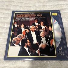 MOZART N.25 Schmidl Clarinet SCHUMANN Manfred Frantz Piano BERNSTEIN LASERDISC