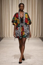 Traditional African Ankara Kimono and Short 2 Piece Set
