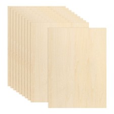 10 Lindenbl&auml;tter 20x30x0,3cm zum Malen, Modellbau Flugzeug