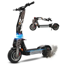 HEZZO F9 8000W Foldable Electric Scooter Adult Escooter Dual Motor 56 mph Speed