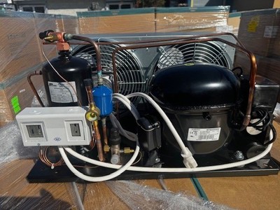 NEW Embraco ULNT6222GKJV Condensing Unit R404A 115V 1PH 1.5HP Medium Temp Cooler