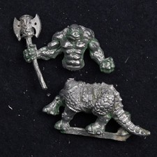 Fantasy Zoat With Axe C29 Monster Metal Citadel 80s L364