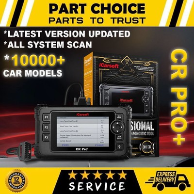 iCarsoft CR PRO PLUS + 2025 VERBESSERTES Auto-Diagnosegerät | alle Marken - UK