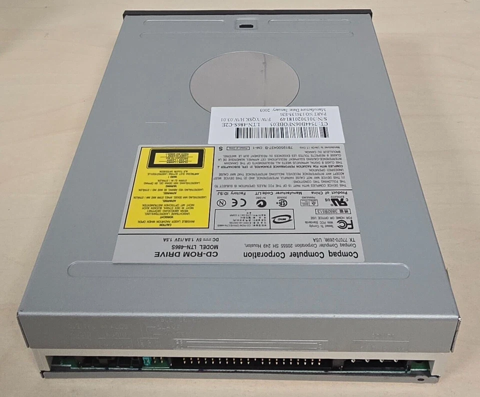 Compaq LTN-486S CD Rom Drive -1 - Image 3 of 3