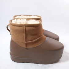 UGG Classic Mini Pumped Molded Boot Chestnut 1158370 Women's Size 6 NWOB