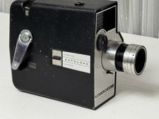 Bell Howell Zoom Reflex Autoload 8mm Movie Camera Vintage 1960s Wind-Up USA