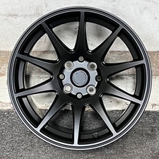 15 Ipw 024 Style Black Wheels Rims Fits Honda Civic Prelude Insight Crx Accord