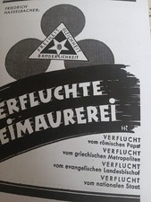 Verfluchte Freimaurerei - F. Hasselbacher - H...
