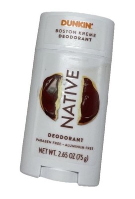 NATIVE Natural Deodorant Stick   Dunkin Boston Kreme, 2.65 oz, Aluminum-Free
