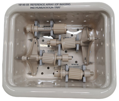 BRAINLAB 19145-03 REFERENCE ARRAY IOP IMAGING INSTRUMENTATION TRAY