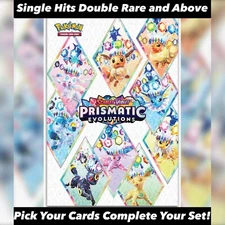 Pokemon Scarlet & Violet Prismatic Evolutions Singles Hits Card Ball Ex SIR NM