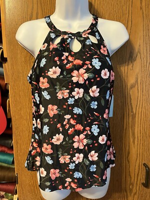 Yonique NWT Ladies Swim Top Size L. E177