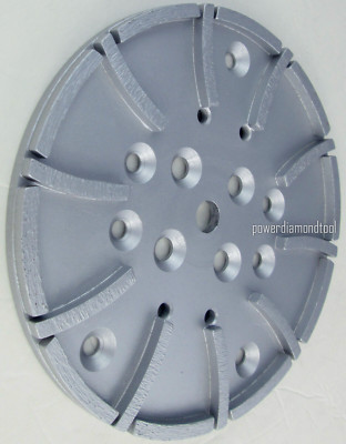 10 x20 Seg Diamond Disc Head Plate MK EDCO Blastrac Hilti Concrete Grinder-Best 