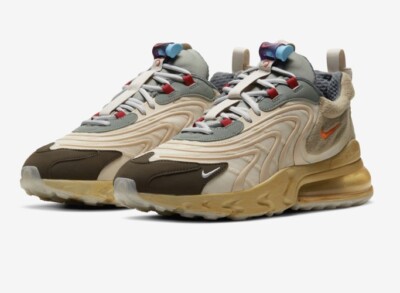 Size 9.5 - Nike Travis Scott x Air Max 270 React ENG Cactus Trails