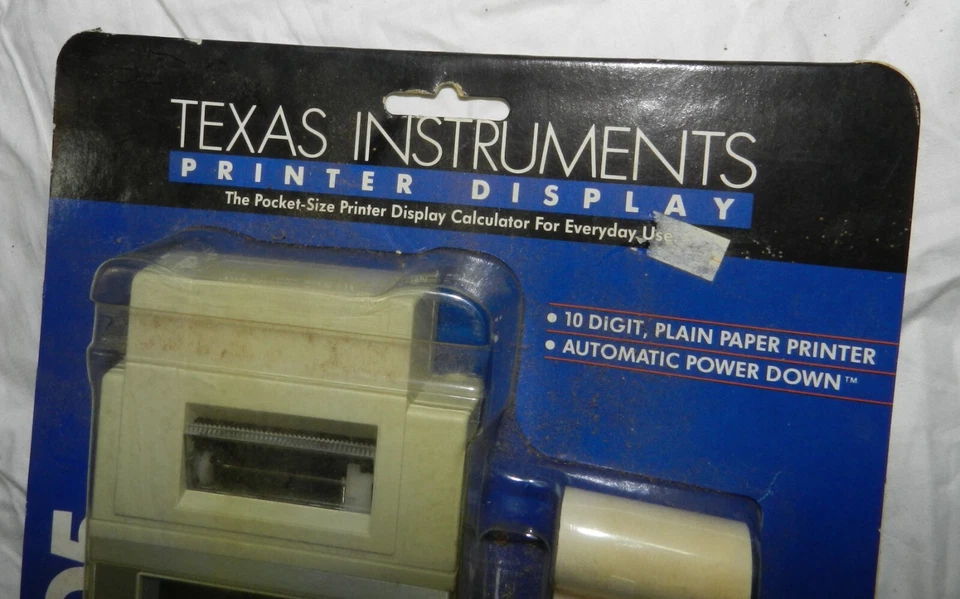 New in package Texas Instruments TI-5005 Pocket Size Printer Calculator - Image 3 of 4