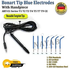 Bonart/Ellman RF Electrosurgery Handpiece with 7 Autoclavable Reusable Electrode
