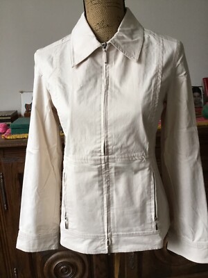 Veste Légère Italienne TCM, Taille M (38/40), Coton/élasthanne, Beige - Neuf Sans étiquettes