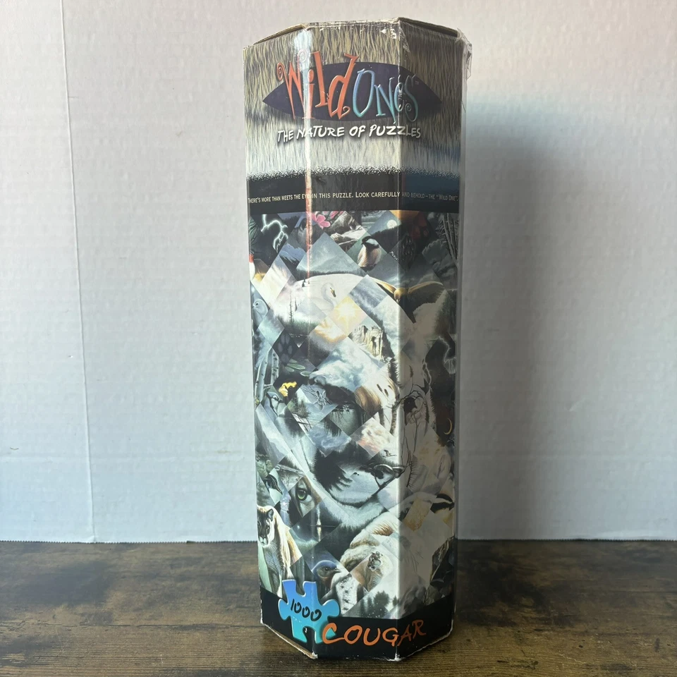 Cougar - Wild Ones The Nature Of Puzzles 1000 Piece Wildlife Collage Puzzle - Image 2 of 4