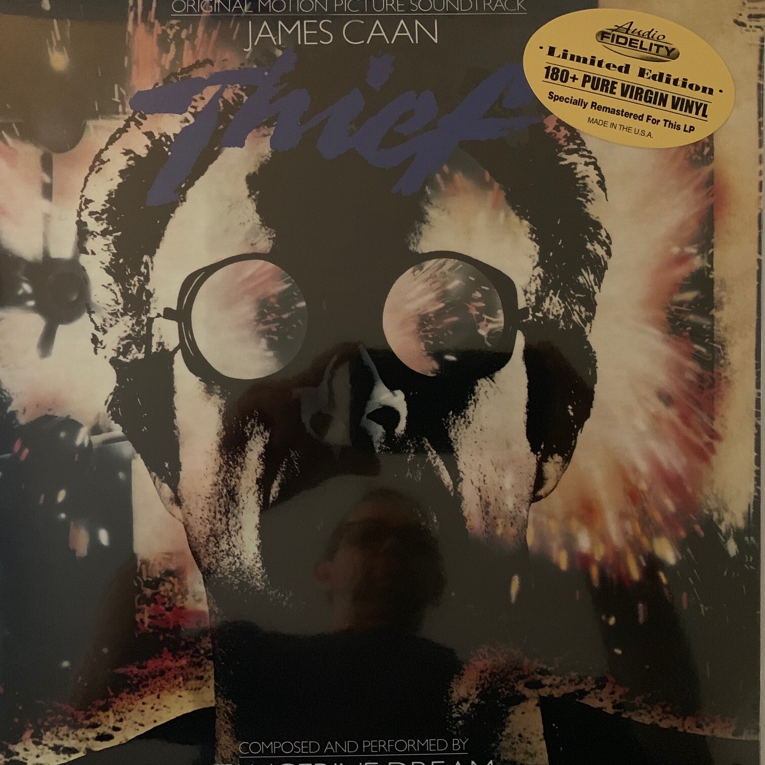 Tangerine Dream Thief OMP Soundtrack(180+ Pure Virgin Vinyl LP