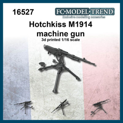 FC Model Trend 1/16 Hotchkiss M1914 Machine Gun