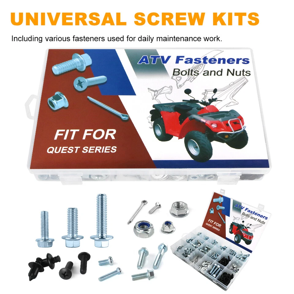 Kit de tuerca de perno de carenado apto para CAN-AM Sarasota 1000 2004-2005 Rally 175 2003-2007 Foto 3 de 4